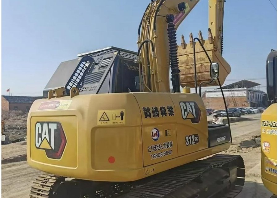 CAT 312 — гусеничный экскаватор